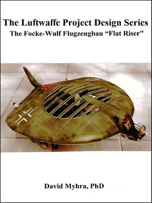 cover image of The Focke-Wulf Flugzeugbau "Flat Riser"
